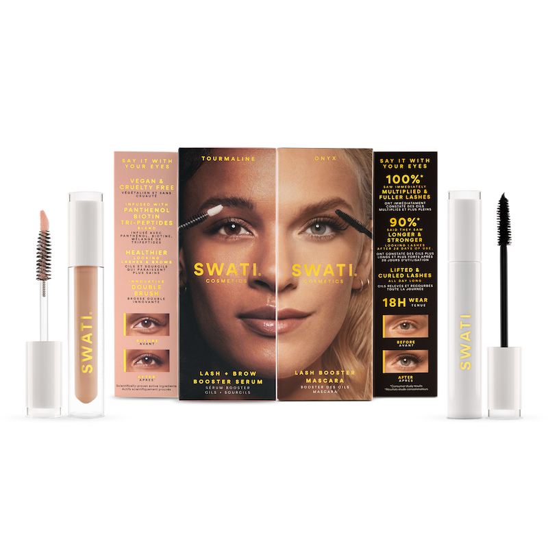 Lash Booster Set - Tourmaline Serum + Onyx Mascara
