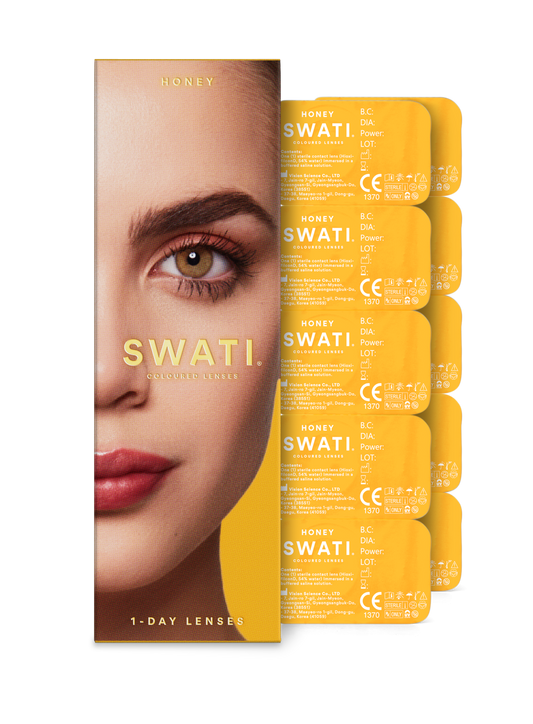 Hazel lenses (HONEY) - Natural looking - 1 day