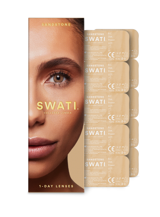 Brown lenses (SANDSTONE) - Natural looking - 1 day