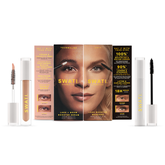 Lash Booster Set - Tourmaline Serum + Onyx Mascara
