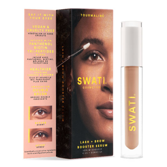 Lash + brow booster serum - TOURMALINE