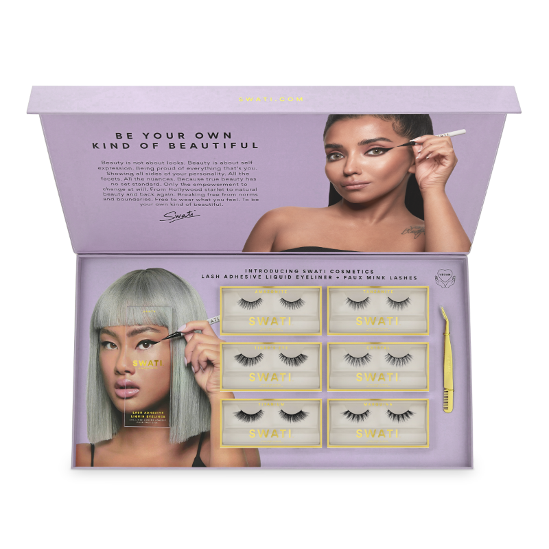 Limited Edition Vanta + Lashes PR Box signed by Swati Verma